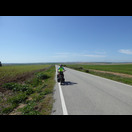 Angenehmes Radfahren in einer sanft hügeligen Landschaft